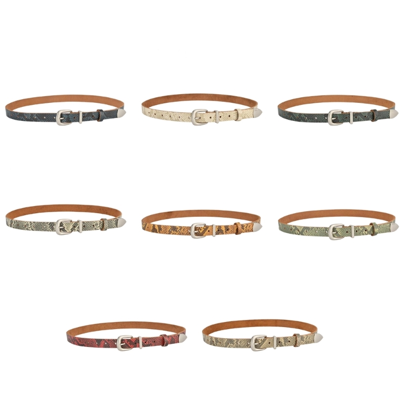 Formal Belt Leather Thin - M68A Trendy Formal Casual Belt For