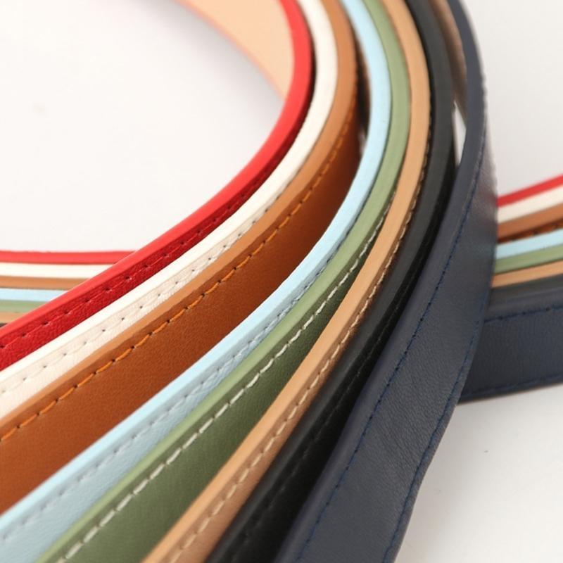 652F Fashion Hot Girls Oval Bu - огляд і ціна Formal Belt Leather Thin