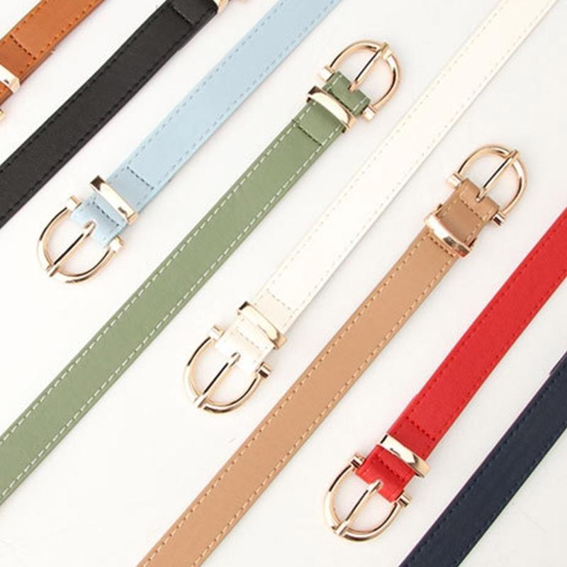 652F Fashion Hot Girls Oval Bu - огляд і ціна Formal Belt Leather Thin