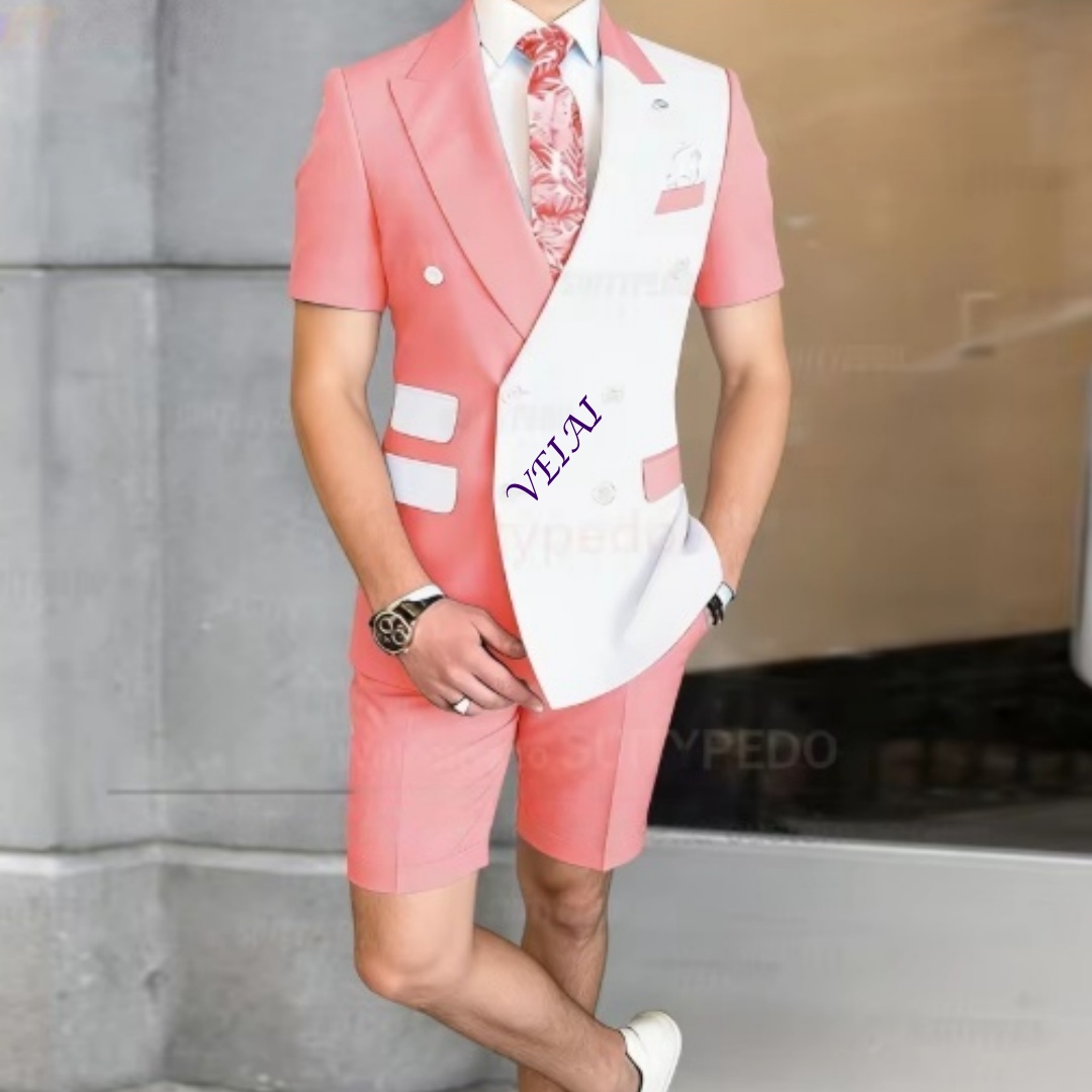 Summer Men's 2-Piece Casual Su - огляд і ціна Men Formal Wear Summer