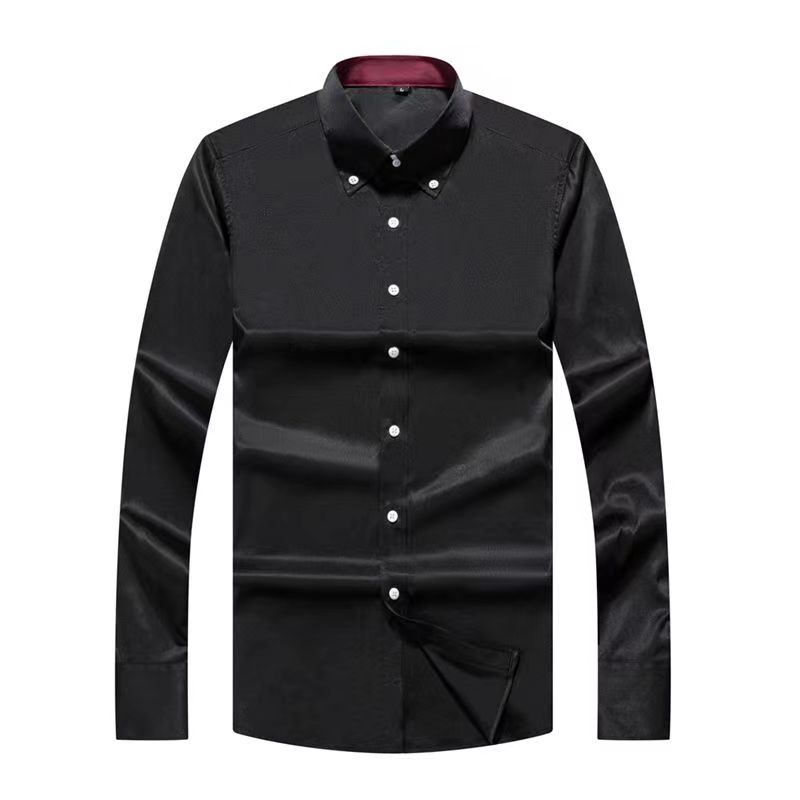 Dress Shirt for Men Button-dow - огляд і ціна Korean Men Formal Wear