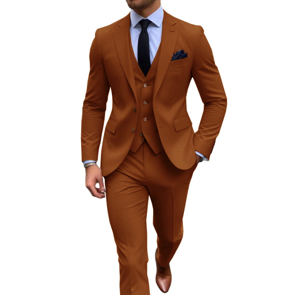 Pink 3 Piece Men's Suits For W - огляд і ціна Men Formal Wear Pink