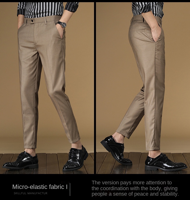 Summer Suit Pants Men Red Blac - огляд і ціна Men Formal Wear Summer