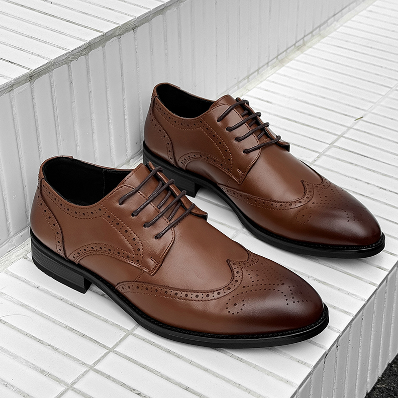 Men Summer Carved Blok Shoes B - огляд і ціна Men Formal Wear Summer