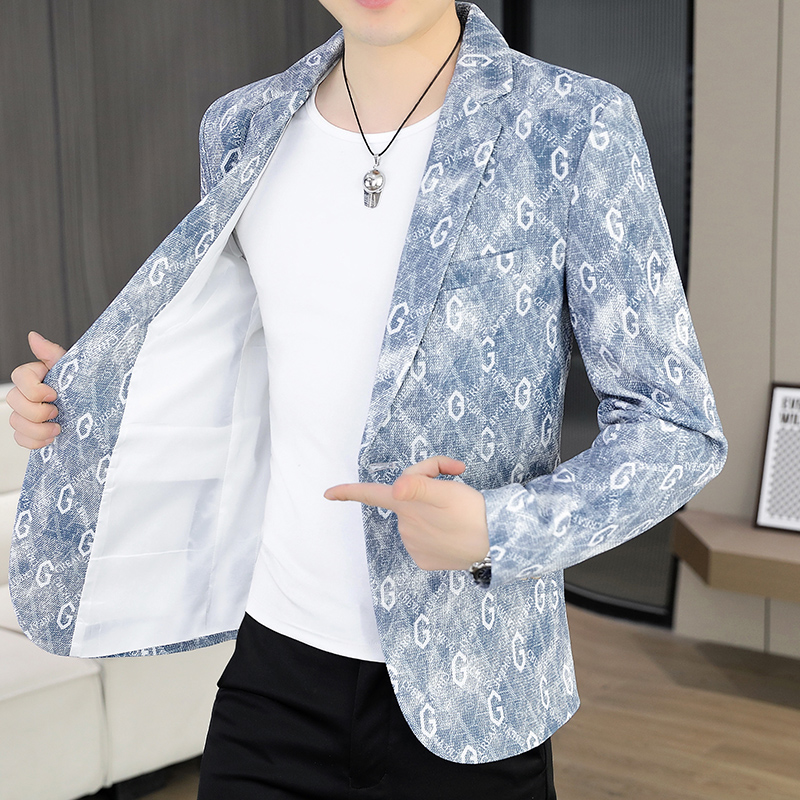 2026 Blazer Autumn/Winter Men' - огляд і ціна Korean Men Formal Wear