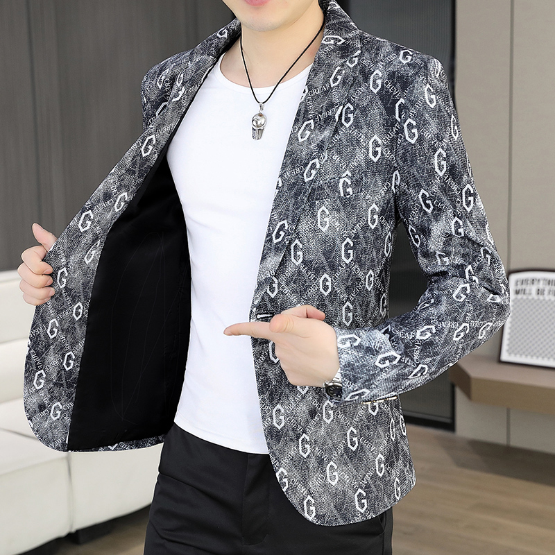 2026 Blazer Autumn/Winter Men' - огляд і ціна Korean Men Formal Wear