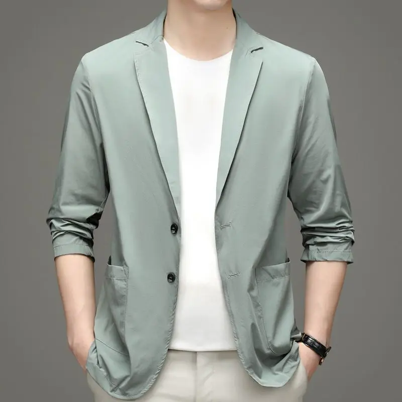 New Summer Men Thin Blazers Bu - огляд і ціна Men Formal Wear Summer
