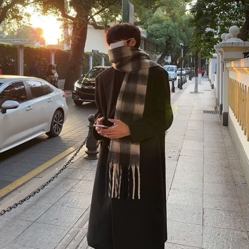 Korean Inspired Men's Wool Ove - огляд і ціна Korean Men Formal Wear