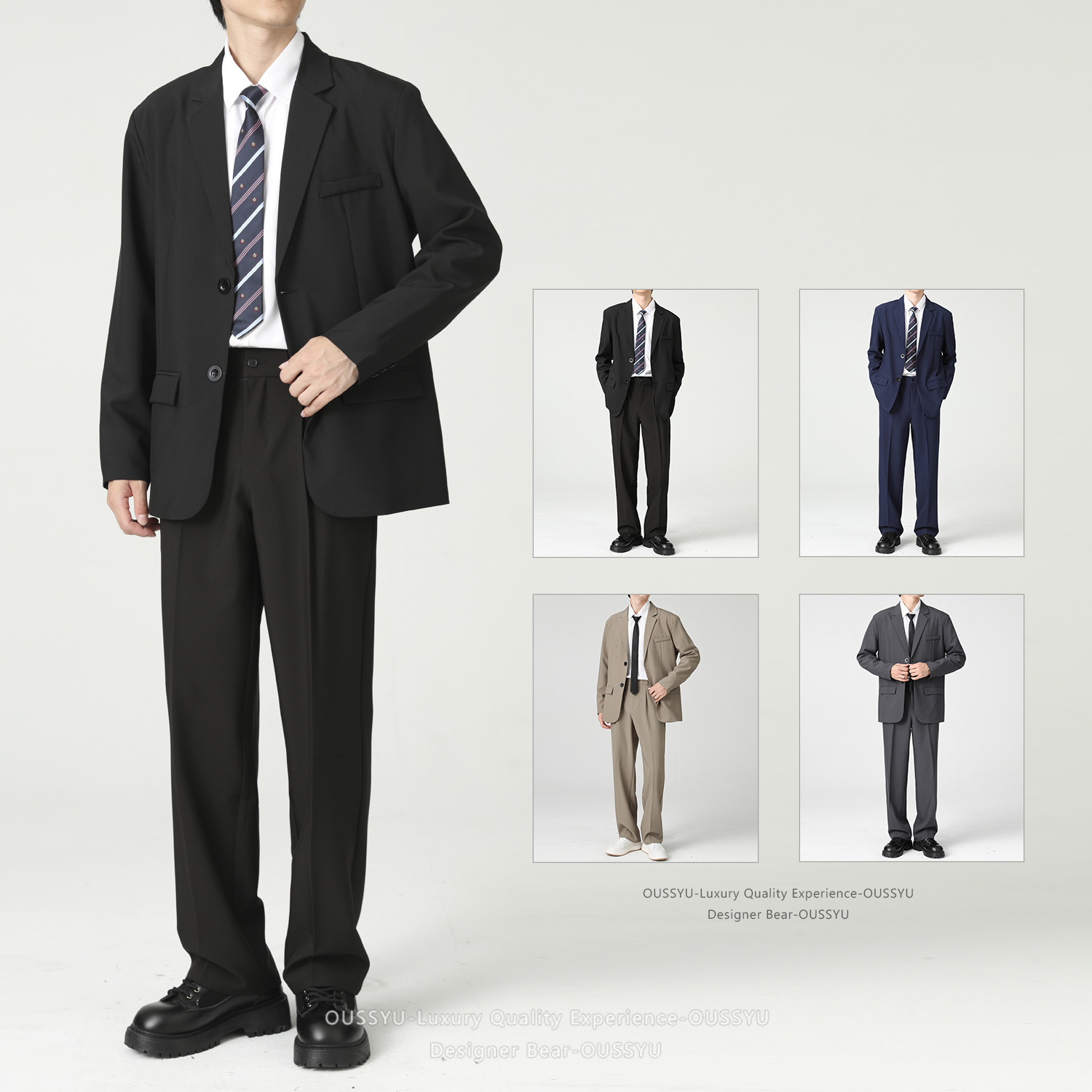 High Quality 2-piece Set Blaze - огляд і ціна Korean Men Formal Wear