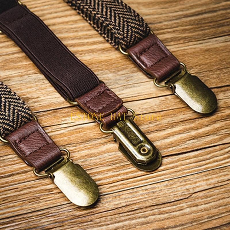 49MF 3 Clip Men Suspenders Ela - огляд і ціна Tall Men Formal Wear