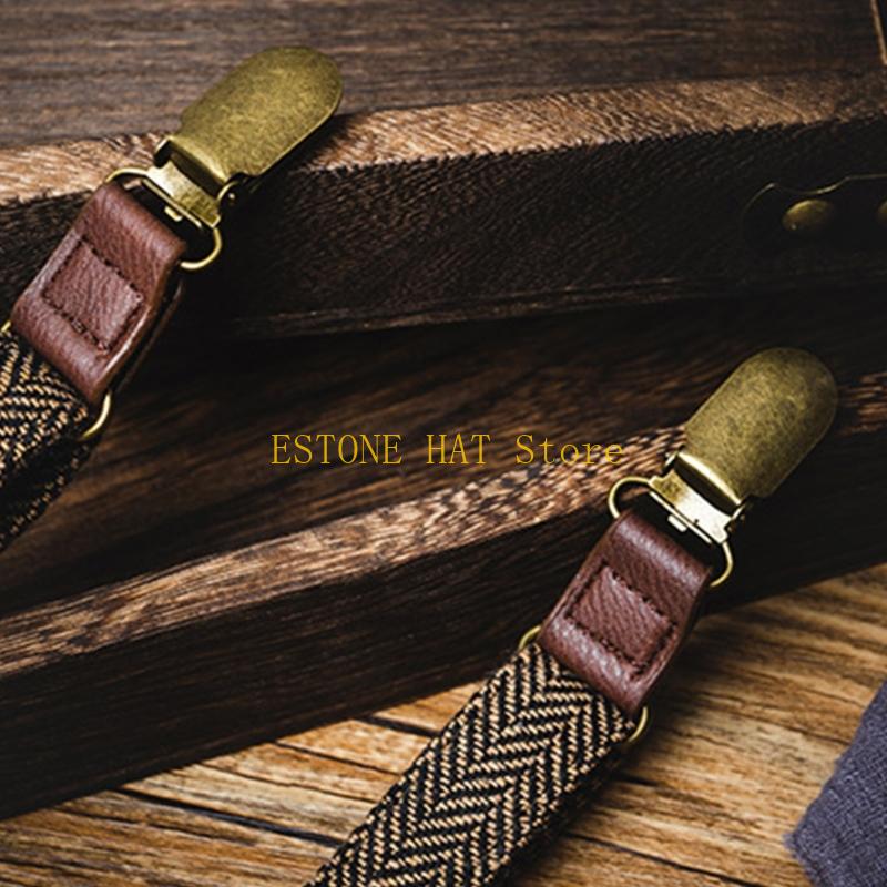 49MF 3 Clip Men Suspenders Ela - огляд і ціна Tall Men Formal Wear