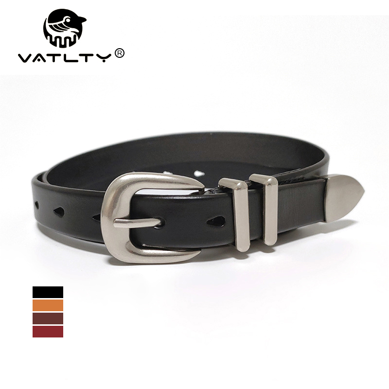 VATLTY 2.3cm Leather Belt for  - огляд і ціна Formal Belt Leather Thin