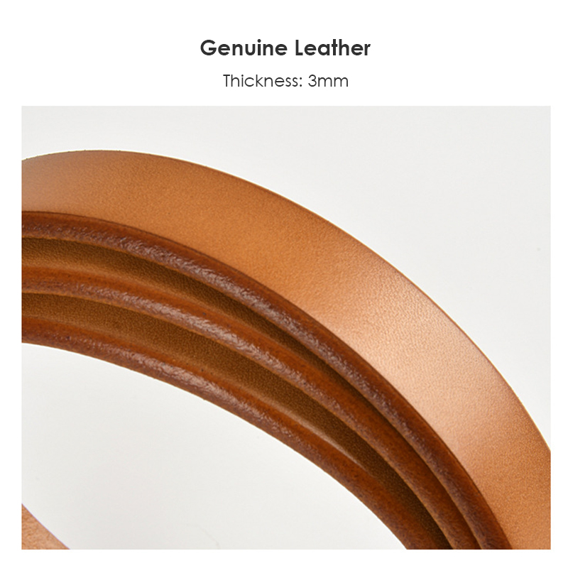VATLTY 2.3cm Leather Belt for  - огляд і ціна Formal Belt Leather Thin
