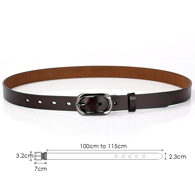 VATLTY 95cm-115cm Leather Belt - огляд і ціна Formal Belt Leather Thin