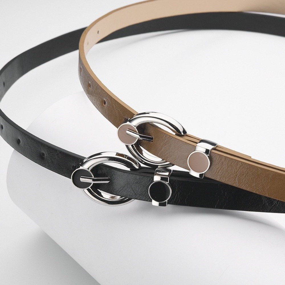 Fashion Alloy Pin Buckle Thin  - огляд і ціна Formal Belt Leather Thin
