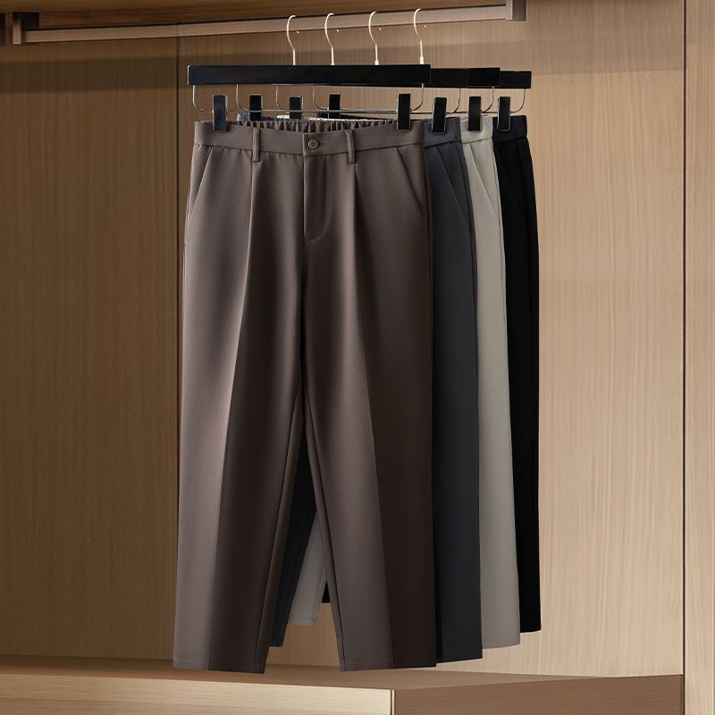 Men's Slim Fit Formal Suit Pan - огляд і ціна Korean Men Formal Wear