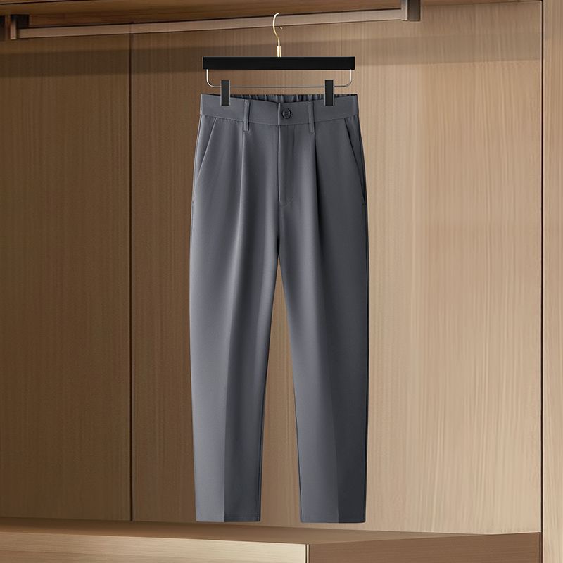 Men's Slim Fit Formal Suit Pan - огляд і ціна Korean Men Formal Wear