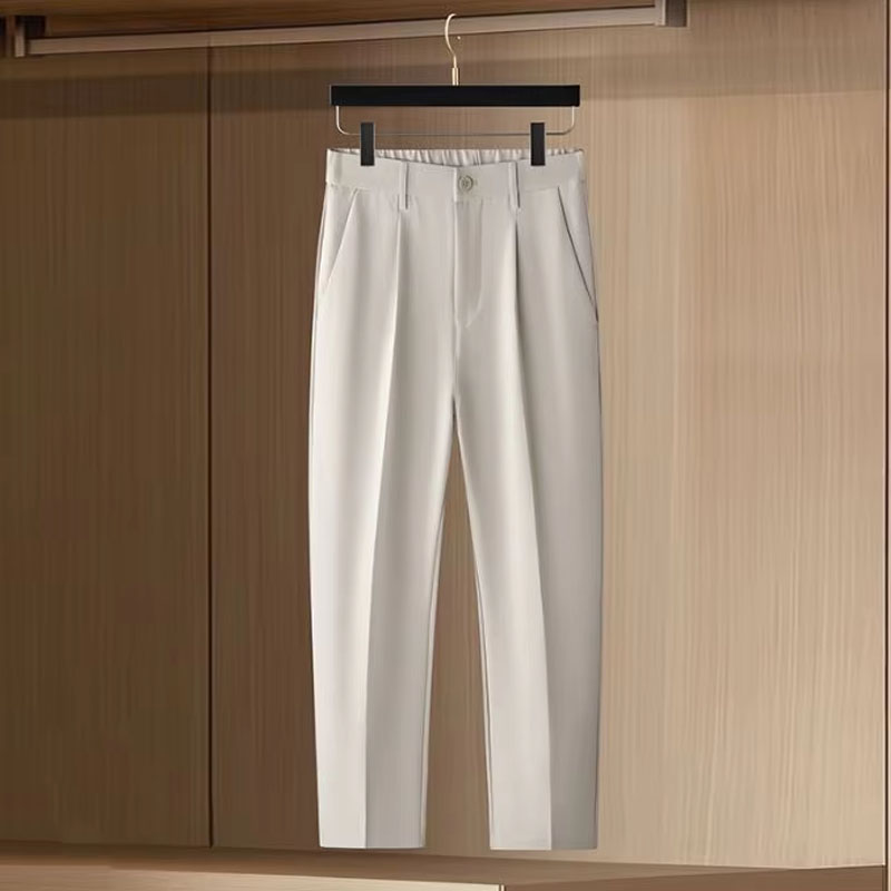 Men's Slim Fit Formal Suit Pan - огляд і ціна Korean Men Formal Wear