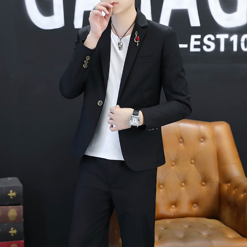 2025 Men's Stylish and Cool Ko - огляд і ціна Korean Men Formal Wear