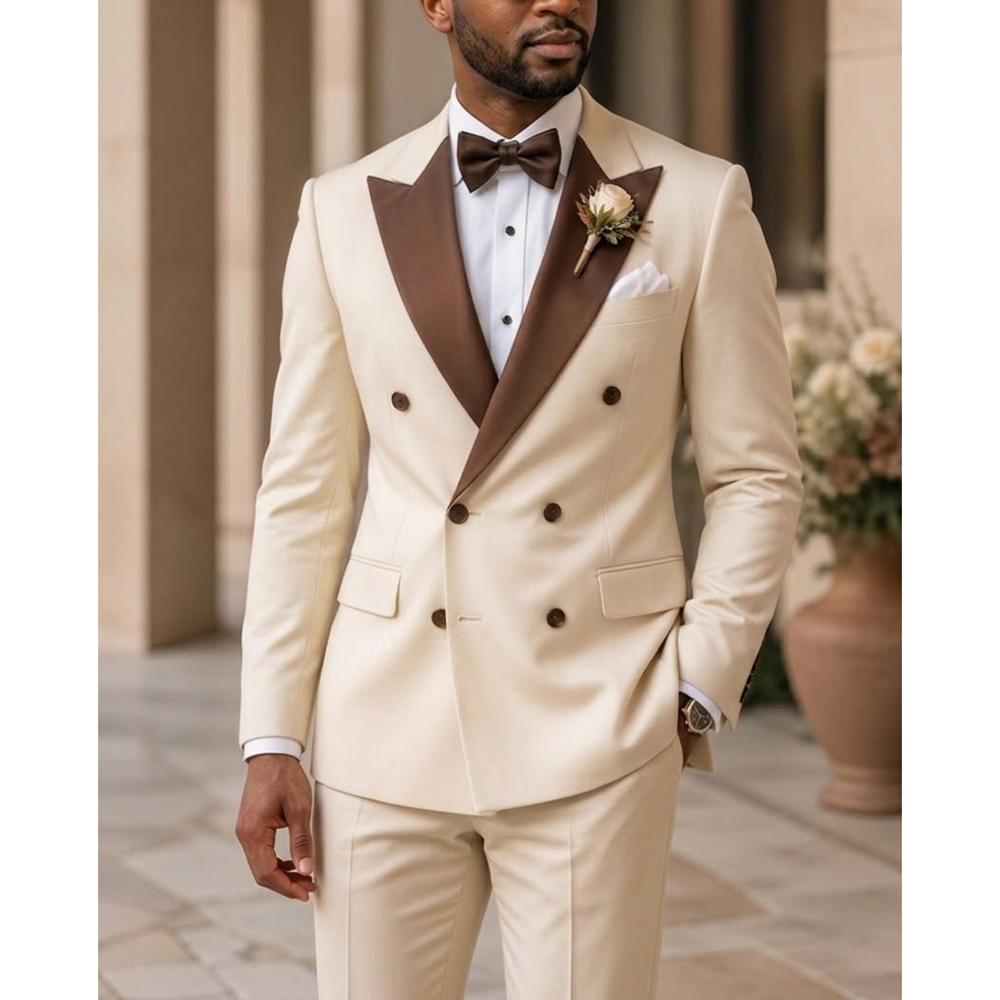 Men Double Breasted Tuxedo Sui - огляд і ціна Men Formal Wear For Wedding